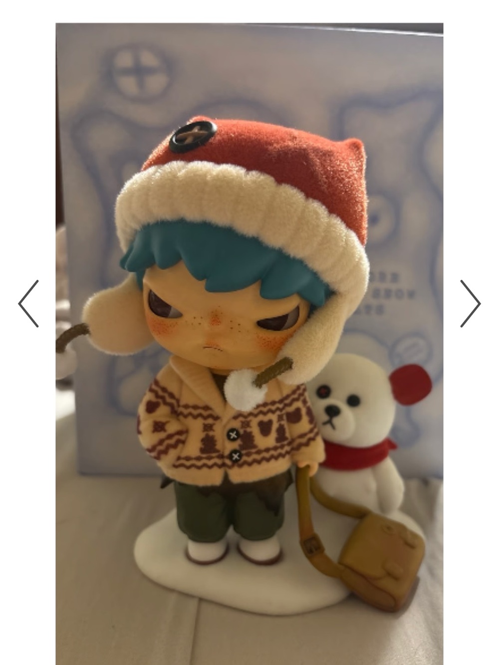 Limited Edition Hirono 'Before The Snow Melts'. 200% figure. Sealed box.